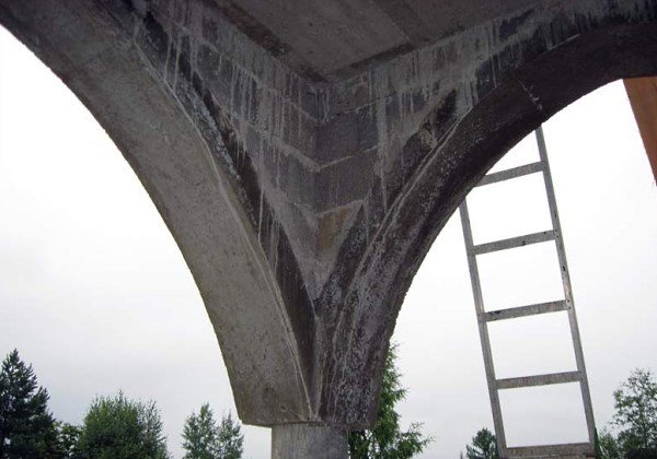 как сделать бетонную арку